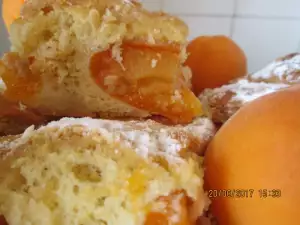 Сезонный пирог с абрикосами