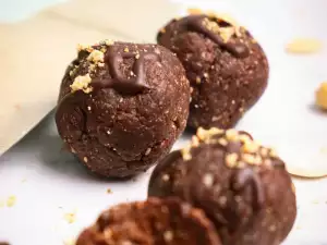 Сырые конфеты с какао и апельсином