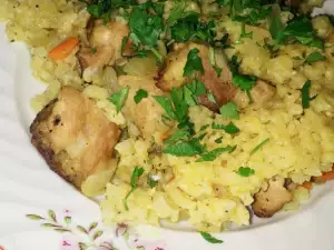 Самая вкусная свинина с рисом