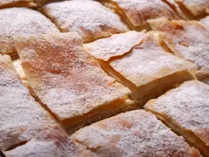 Сладкая баница с рисом