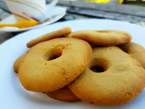Печенье к чаю с медом и сливочным маслом