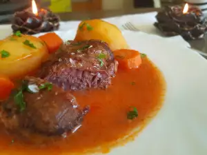 Нежные телячьи щечки