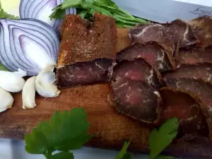 Сушеная телятина (простой рецепт)