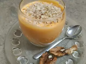 Кето крем из тыквы