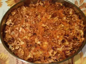 Смешанный пирог с тыквой и юфкой