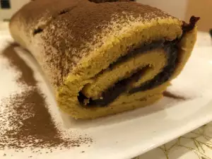 Тыквенный рулет с ароматом осени