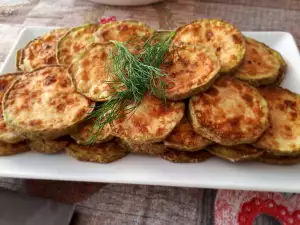 Жареные кабачки по-гречески