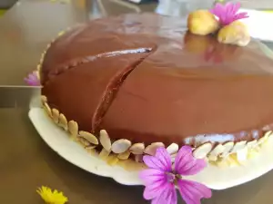 Шоколадно-ромовый торт