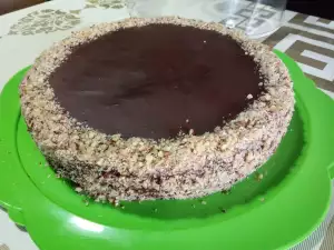 Коричневая шоколадная глазурь для торта