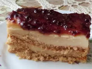 Торт из печенья Стевия
