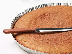 Корж для торта с молоком