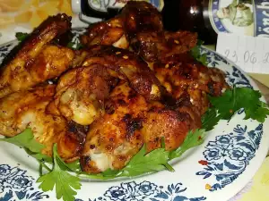 Уникально вкусные куриные крылышки