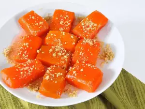Вареная мускатная тыква