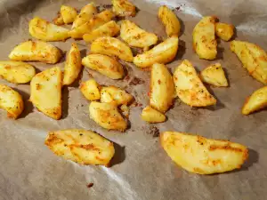 Отварной и запеченный картофель с сыром Пармезан