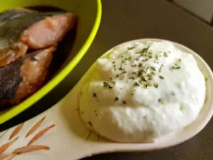 Веганский соус для рыбы