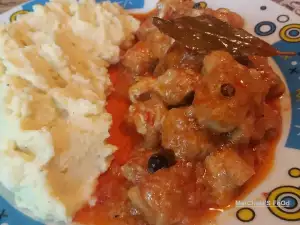 Винный кебаб с нежным мясом