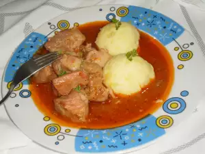 Классический винный кебаб из свинины