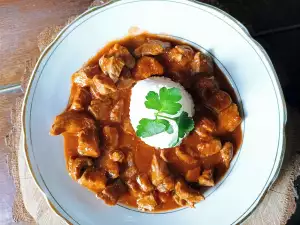 Винный кебаб с морковью в мультиварке