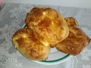 Скрученные баницы с домашним майонезом