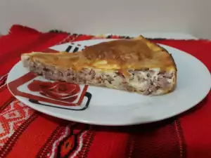 Волчья баница с мясным фаршем