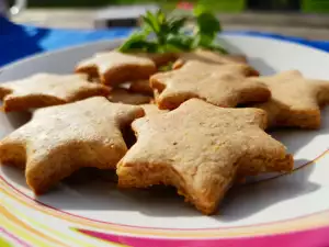 Детское медовое печенье с цельнозерновой мукой