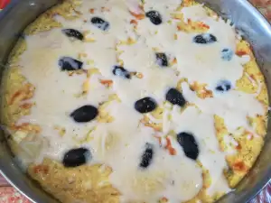 Кабачки в духовке с йогуртом и сыром