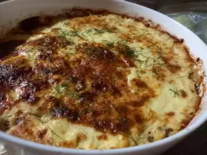 Вкусная и простая запеканка с кабачками
