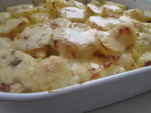 Вкусная запеканка с картошкой и мясным фаршем