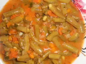 Быстрая стручковая фасоль в скороварке