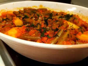 Удачная стручковая фасоль в духовке