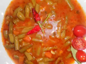 Стручковая фасоль по-индийски