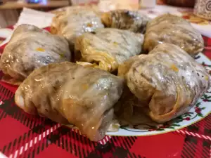 Голубцы с луком-пореем по-старинному рецепту