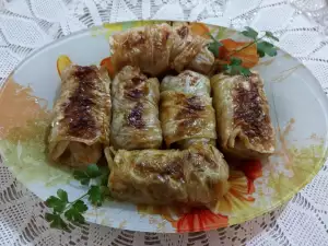 Капустные голубцы в духовке