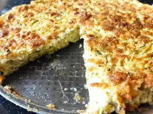Суфле из кабачков с соусом Бешамель