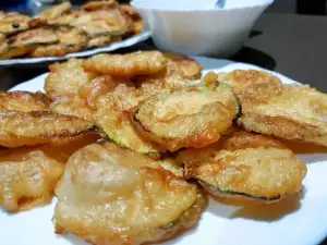Кабачки в белковой темпуре