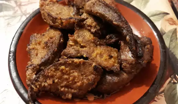 Закуска из печени ягненка для гурманов