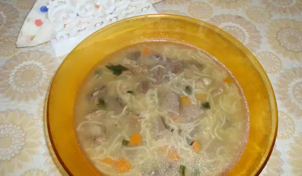 Суп из легких ягненка