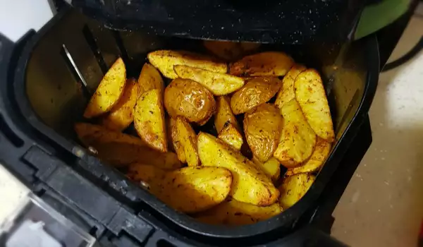 Картофельные дольки веджес в аэрофритюрнице