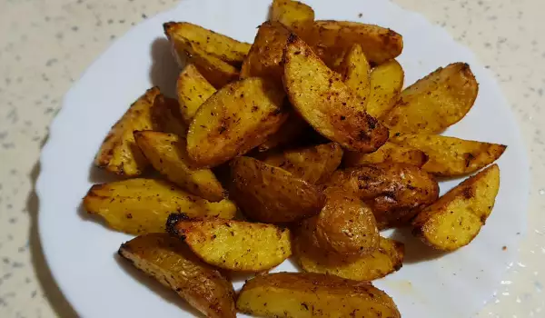 Картофельные дольки веджес в аэрофритюрнице
