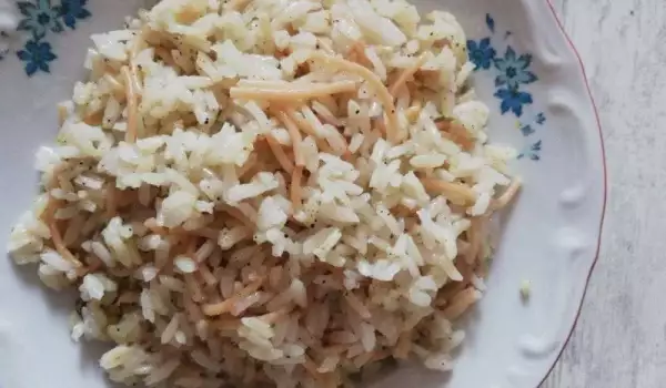 Арабский рис с вермишелью