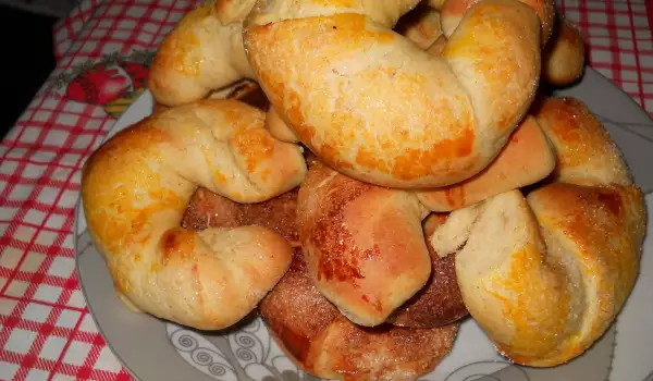 Ароматные сдобные булочки