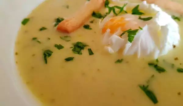 Австрийский чесночный крем-суп