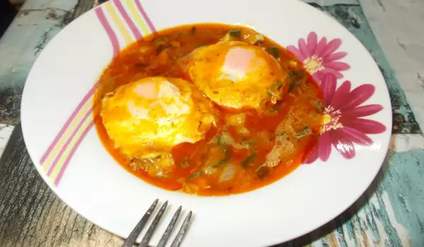 Блюдо с яйцами по рецепту бабушки