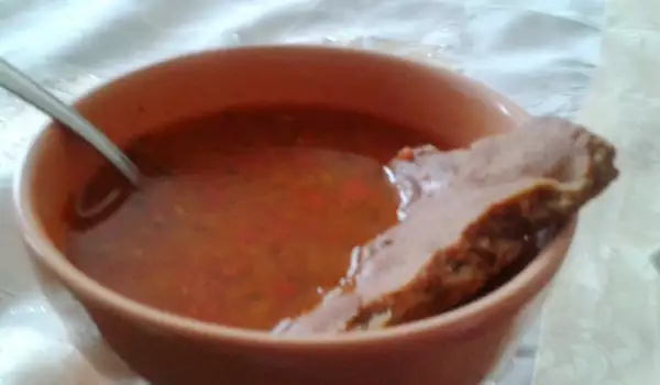 Быстрый чечевичный суп