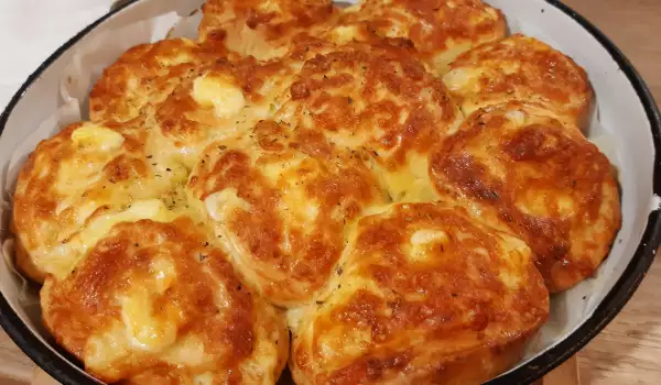 Душички - ленивые булочки с сыром