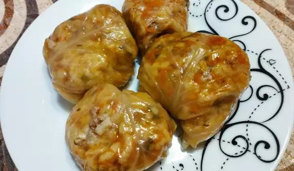 Голубцы с рисом басмати