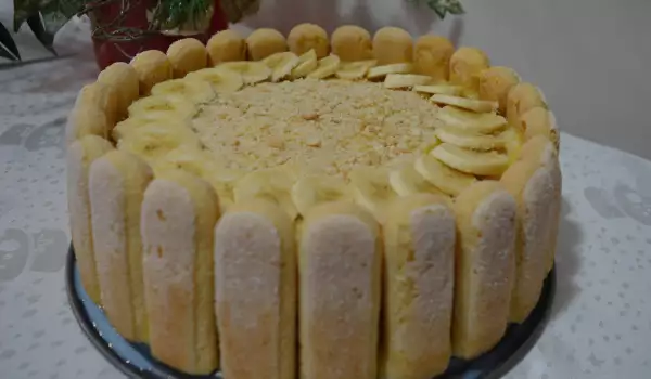 Великолепный торт из печенья Дамские пальчики