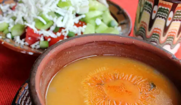 Вкусный суп из фасоли