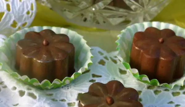 Шоколадные конфеты в силиконовой форме