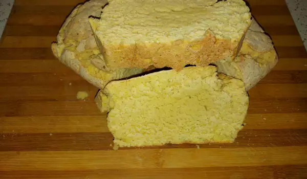 Кукурузный хлеб без дрожжей